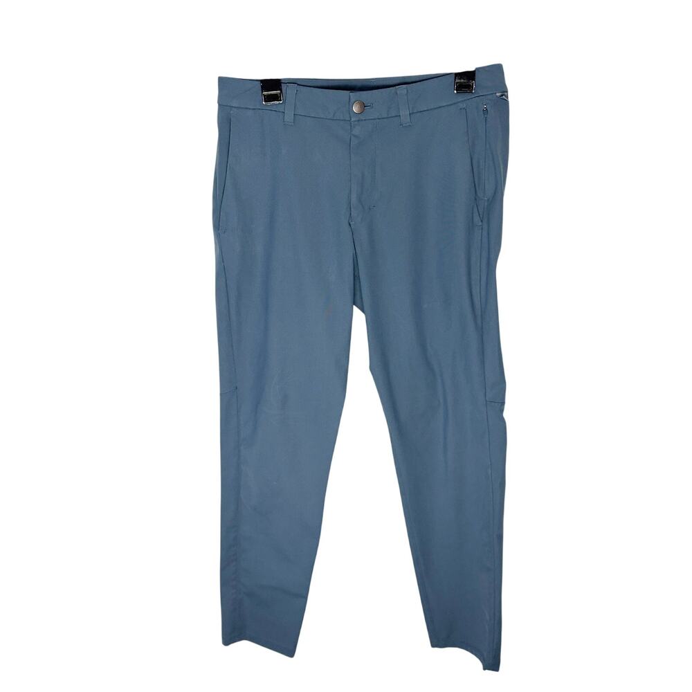 Lululemon Men's 32 ABC Slim-Fit Trouser Woven Air Oil Gray Warpstreme 27" inseam